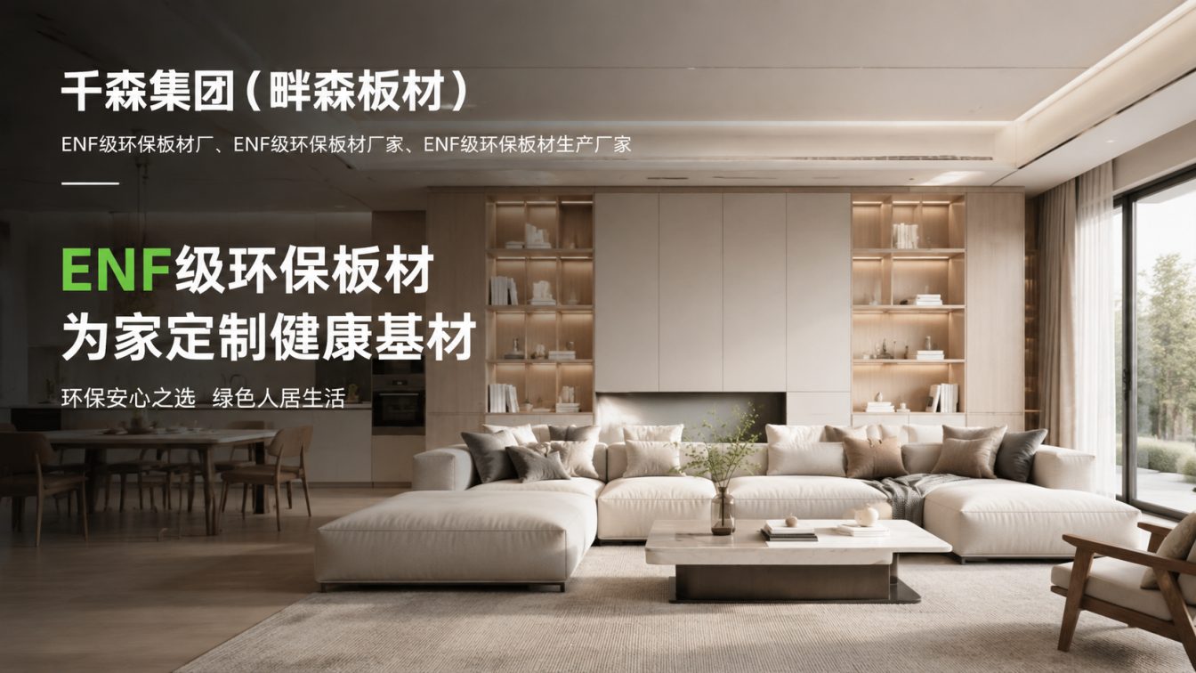 白银为全屋定制提供环保板材方案